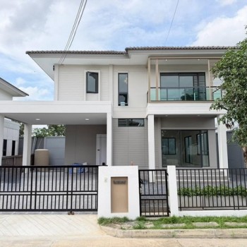 ขายบ้านเดี่ยว 2 ชั้นหลังมุม 57.9 ตรว. หมู่บ้าน สราญสิริ ติวานนท์-แจ้งวัฒนะ1 หันหน้าทิศใต้ ใกล้เซ็นทร