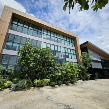 ขาย อาคารสำนักงาน ลำลูกกา คลอง 5 ขนาด 1 ไร่ 1 งาน อาคาร 1,000 ตร.ม. พร้อมโกดัง 300 ตร.ม.  พร้อมที่จอ