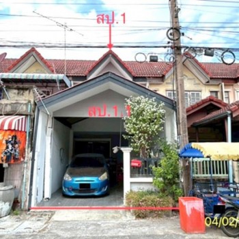 ขายทาวน์เฮ้าส์ปทุมธานี โครงการ ธนาลักษณ์ 2 อำเภอคลองหลวง