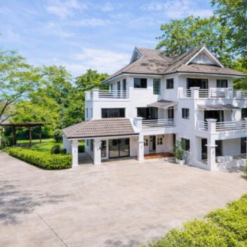 260908minosafn ให้เช่า บ้าน 3-5bed Kaset-Nawamin on SeriThai55-61 half of Rai Luxury 3story mansion 