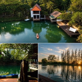 ขายที่ดินหายาก! 21 ไร่เศษ พร้อมสวนผลไม้ แหล่งน้ำธรรมชาติ และบ้าน 10 หลัง