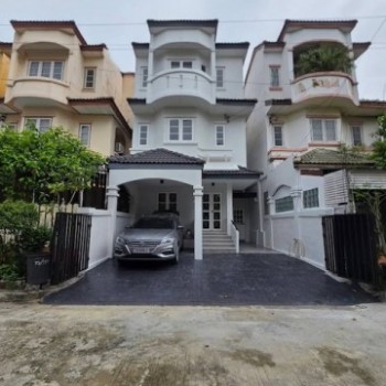 BS1073 ขายทาวน์โฮม 3 ชั้น ดอนเมือง สรงประภา ซอยวัดเวฬุวนาราม 18 ทำเลดี เหมาะอยู่อาศัยและทำโฮมออฟฟิศ