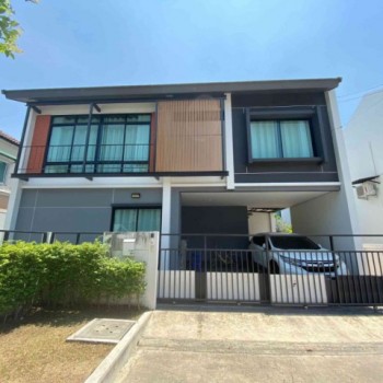 ขาย/เช่า บ้านเดี่ยวหลังริมในโครงการ ดิ เอ็มเบรส จตุโชติ-รามอินทรา