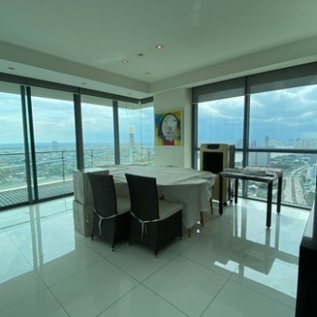 ขายหรือให้เช่าPenthouse Condo โครงการThe Pano พระราม3 ชั้น 38 วิวแม่น้ำเจ้าพระยา ใกล้สะพานภูมิพล