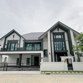 BH4333 ให้เช่าและขายบ้านเดี่ยว The City Bangna 2 L Size ติด Mega Bangna บ้านหรูบางนา 500 ตร.ม.