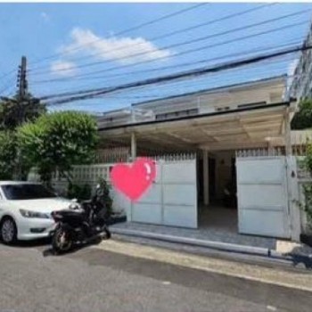 HR 10443 ให้เช่าบ้านเดี่ยว 2ชั้น 77.3 ตรว. 3 ห้องนอน หมู่บ้านอยู่เจริญ 542 ประชาราษฏร์บำเพ็ญ 24 ใกล้