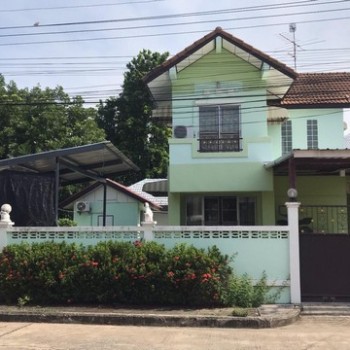 ขายด่วนบ้านเดียว 2 ชั้น พื้นที่กว้าง 80 ตร.วา.หมู่บ้านซื่อตรง รังสิต คลอง 3 การเดินทางสะดวก