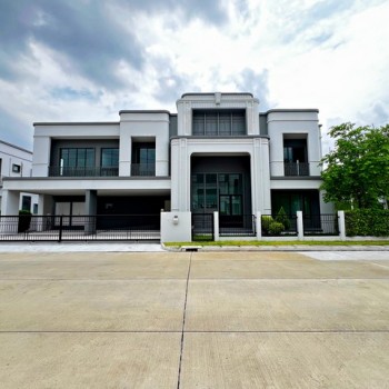ขายบ้านหรุ โครงการ Setthasiri วงแหวน - จตุโชติ  บ้านหลังมุม ตรงข้ามสวนโครงการ