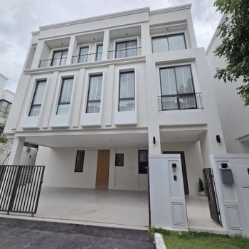 BH4345 ให้เช่าบ้านเดี่ยว 3 ชั้น AERIE Srinakarin Krungthepkreetha กรุงเทพกรีฑา ใกล้ Wellington Colle