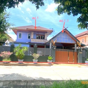 ขายบ้านเดี่ยวปทุมธานี โครงการ เหรียญ เนเชอรัลโฮม อำเภอคลองหลวง