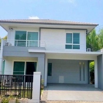 ให้เช่าบ้านเดี่ยว 2ชั้น หมู่บ้านสีวลี สุวรรณภูมิ บางพลี สมุทรปราการ บ้านตกแต่งครบพร้อมอยู่