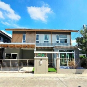 บ้านแฝด อณาสิริ ติวานนท์ - ศรีสมาน ปทุมธานี หลังมุม บ้านสวยทำเลดี