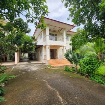 บ้านเดี่ยว 2 ชั้น พร้อมที่ดิน 245.4 ตร.วา ซอยบางกร่าง 62 ติดถนนราชพฤกษ์ ราคาดี พร้อมอยู่