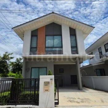 บ้านแฝด หมู่บ้าน เพอร์เฟค พาร์ค ราชพฤกษ์-346 หลังมุม บ้านสวย ทำเลดี พร้อมเข้าอยู่ได้ทันที