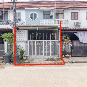 ขายทาวน์เฮาส์ หมู่บ้านกฤษณา 2 สไตล์มินิมอล พร้อมอยู่ สามโคก-ปทุมธานี (ไม่ต้องจ่ายค่าส่วนกลางตลอดชีพ!