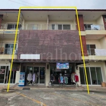 ให้เช่า โฮมออฟฟิศ 3 ชั้น 2 คูหา 360 ตารางเมตร ติดถนนสุขุมวิท ตรงข้ามโรงกลั่นน้ำมัน IRPC ระยอง ราคาถู