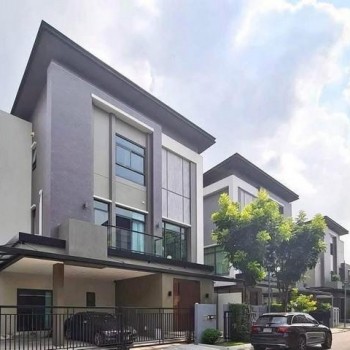ขายบ้านเดี่ยว 3 ชั้น 390 ตร.ม. โครงการ เดอะ เจนทริ สุขุมวิท 101 ใกล้ BTS ปุณณวิถี
