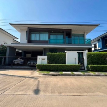 ให้เช่า #บ้านเดี่ยว  หมู่บ้านเศรษฐสิริ กรุงเทพกรีฑา #ใกล้รรนานาชาติไบรท์ตัน 095-1642956 AE