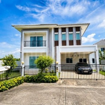ขายด่วน บ้านเดี่ยว ลลินทาวน์ แลนซีโอ คริป ลาดกระบัง - สุวรรณภูมิ หลังมุม พร้อมอยู่ เป็นส่วนตัวสูงสุด