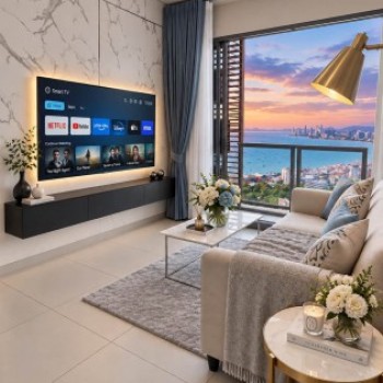 ขายคอนโด UNIXX South Pattaya อยู่บนไหล่เขาพระตำหนัก วิวทะเลและวิวเมืองแบบพาโนรามา