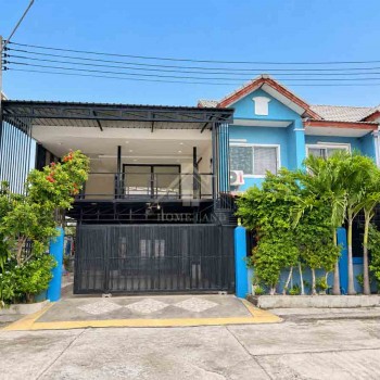 BHL1356 ทาวน์เฮ้าส์ (หลังริม) หมู่บ้าน มณฑาทิพย์ บางแขม นครปฐม