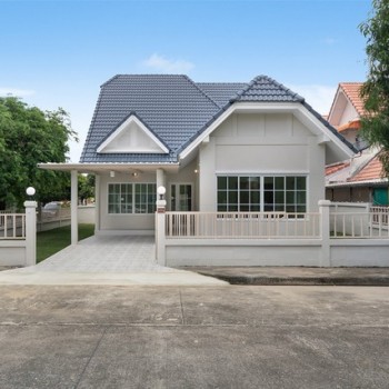 บ้านเดี่ยว 2 ชั้น สิริกานต์ บางใหญ่ แปลงมุมหน้าสวน ถนนเมนโครงการ ซอยคลองถนน