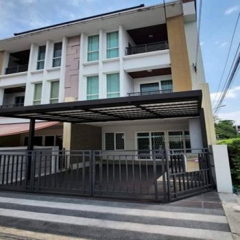 ให้เช่าทาวน์โฮม หลังมุม ซอยลาดพร้าว 84 หมู่บ้าน กลางเมือง S-Sense พระราม9-ลาดพร้าว ถนนประดิษฐ์มนูธรร