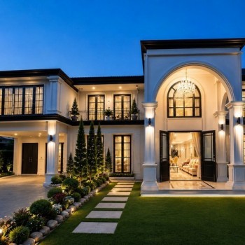 1 ขาย บ้าน มัณฑนา ซีรีน เลค เชียงใหม่ ใกล้กับ สนามบินเชียงใหม่ 168 ตารางวา 37000000 บาท ห้องนอน 5 ห้