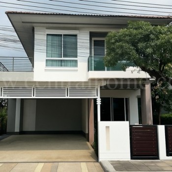 บ้านเดี่ยว ฮาบิเทีย บอนด์ ราชพฤกษ์ ถนนเมน เฟอร์ครบ ทำเลดี
