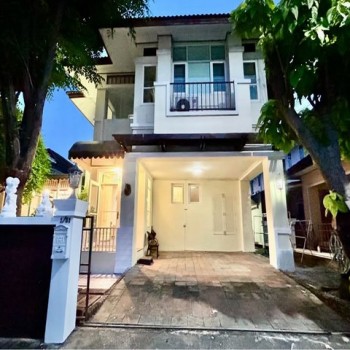 ให้เช่าบ้านเดียว 2 ชั้น 70 ตรว. 4 ห้องนอน หมู่บ้านฟ้ากรีนพาร์ค ลาดพร้าว 101 เข้าออกหลายทาง ใกล้เลียบ