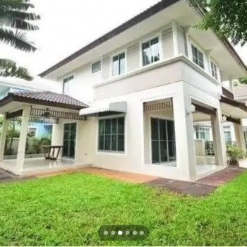ให้เช่าบ้านเดี่ยว  ใกล้โรบินสันราชพฤกษ์ใกล้ จุดขึ้นลงทางด่วน - ศรีสมานหมู่บ้านพฤกลดา ติวานนท์ ราชพฤก