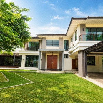บ้านเดี่ยวโครงการ ณุศาศิริ ซิตี้ ถนนพระราม 2 (กม15)