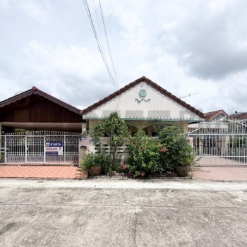 บ้านเดี่ยว ชั้นเดียว หลังมุม หมู่บ้าน ชล ลดา บางบัวทอง นนทบุรี