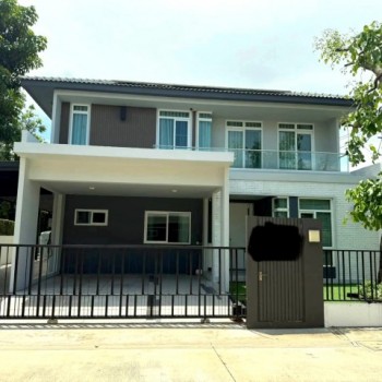 ให้เช่า #บ้านเดี่ยว หมู่บ้านมัณฑนา 2 บางนา กม.7 ซอยราชวินิตบางแก้ว #ใกล้เมกาบางนา 095-164-2956 AL
