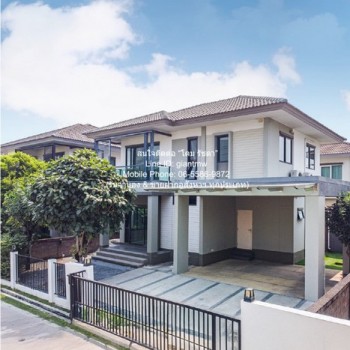 AHB-017 ขาย บ้าน ขายบ้านเดี่ยว 2 ชั้น รีโนเวทแล้ว ในหมู่บ้าน ถ.ติวานนท์-แจ้งวัฒนะ 52.3 ตร.ว. 3 น 3 น